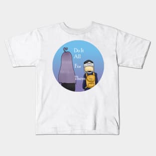 Madeline and Abel Entropic Float Do It All For Them Sticker And Others Kids T-Shirt